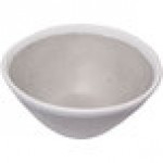 GET B-81-DVG Pottery Market 8 oz. Glazed Gray Melamine Bowl with White Trim - 24/Case GET B-81-DVG Pottery Market 8 oz. Glazed Gray Melamine Bowl with White Trim - 24/Case