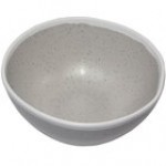 GET B-302-CRM Pottery Market 24 oz. Glazed Cream Melamine Bowl with Brown Trim - 12/Case GET B-302-CRM Pottery Market 24 oz. Glazed Cream Melamine Bowl with Brown Trim - 12/Case