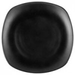 GET B-400-BK Nara 32 oz. Black Matte Round Melamine Bowl with Lid - 12/Case