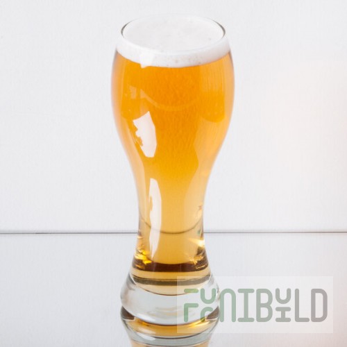 Libbey 1611 23 oz. Customizable Giant Pilsner Glass - 12/Case