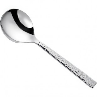 Oneida Chef's Table Hammered by 1880 Hospitality B327SBLF 6 1/4