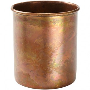 American Metalcraft ACC 14 oz. Satin Antique Copper Cup American Metalcraft ACC 14 oz. Satin Antique Copper Cup