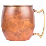 American Metalcraft ACC 14 oz. Satin Antique Copper Cup