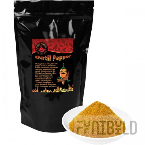 Fiery Farms Orange Datil Pepper Powder 2.2 lb.