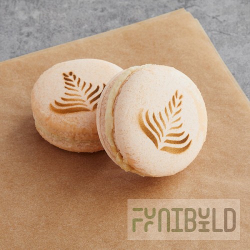 Macaron Centrale Vegan Almond Latte Macaron - 48/Case