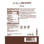 Monin Premium Violet Flavoring Syrup 750 mL