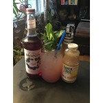 Monin Premium Violet Flavoring Syrup 750 mL