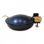 Spring USA Seasons 4 Qt. Round Titanium Stainless Steel Induction Chafer with Chrome Accents 2382-8/36