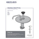 Server Stainless Steel 1 oz. Inset Pump with Lid for 2.5 Qt. Vegetable Inset Server Stainless Steel 1 oz. Inset Pump with Lid for 2.5 Qt. Vegetable Inset