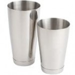Barfly® M37009 28 oz. & 18 oz. Stainless Steel 2-Piece Boston Cocktail Shaker Barfly® M37009 28 oz. & 18 oz. Stainless Steel 2-Piece Boston Cocktail Shaker