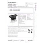 Delfield 8191-EFNP Narrow Four Pan Drop-In LiquiTec Refrigerated Cold Food Well Delfield 8191-EFNP Narrow Four Pan Drop-In LiquiTec Refrigerated Cold Food Well
