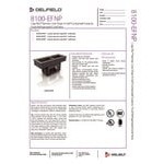 Delfield 8191-EFNP Narrow Four Pan Drop-In LiquiTec Refrigerated Cold Food Well Delfield 8191-EFNP Narrow Four Pan Drop-In LiquiTec Refrigerated Cold Food Well