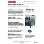 SaniServ B-5 AIR 5 Qt. Countertop Air Cooled Ice Cream / Gelato Batch Freezer - 208/230V
