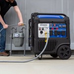 DuroMax 459 CC Tri Fuel Digital Inverter Portable Generator with CO Alert XP11000iHT - 9,000/11,000W, 120/240V