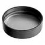 63/485 Black Induction-Lined Polypropylene Spice Cap - 600/Case