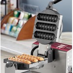 Estella WBMX1A Belgian Waffle Maker with Waffle on a Stick Plate - 120V, 1,340W