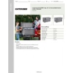 CaterGator CG100SPG Gray 110 Qt. Rotomolded Outdoor Cooler / Ice Chest CaterGator CG100SPG Gray 110 Qt. Rotomolded Outdoor Cooler / Ice Chest