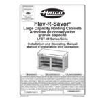 Hatco LFST-48-2X Flav-R-Savor Four Door Large Capacity Merchandising Cabinet - 120/208V, 2150W