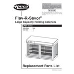 Hatco LFST-48-2X Flav-R-Savor Four Door Large Capacity Merchandising Cabinet - 120/208V, 2150W