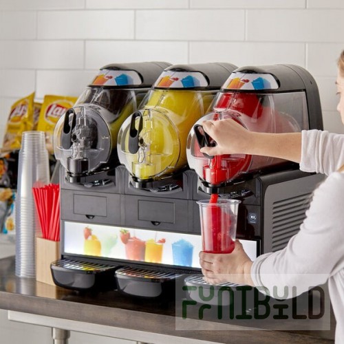 Vollrath VCBF168-37-AF Triple 2.6 Gallon Frozen Beverage Machine - Autofill Ready