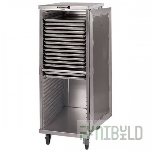 Lakeside 5531 26 Pan End Load Enclosed Aluminum Bun / Sheet Pan Rack - Assembled