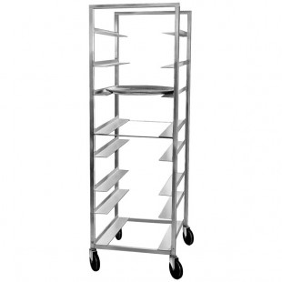 Channel OT-8 8 Tray Aluminum Oval Tray Rack - Assembled Channel OT-8 8 Tray Aluminum Oval Tray Rack - Assembled