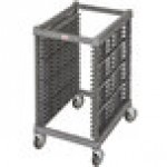 Cambro UPR1826H20 Camshelving® Ultimate 20 Pan Half Size End Load Bun / Sheet Pan Rack with Metal Casters - Unassembled Cambro UPR1826H20 Camshelving® Ultimate 20 Pan Half Size End Load Bun / Sheet Pan Rack with Metal Casters - Unassembled