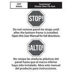 Cambro UPR1826H20 Camshelving® Ultimate 20 Pan Half Size End Load Bun / Sheet Pan Rack with Metal Casters - Unassembled Cambro UPR1826H20 Camshelving® Ultimate 20 Pan Half Size End Load Bun / Sheet Pan Rack with Metal Casters - Unassembled