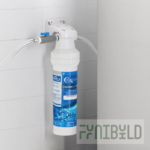 C Pure Oceanloch+ M Water Filtration System with Oceanloch+ M Cartridge 1 Micron Rating and 1.67 GPM