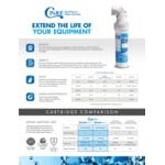 C Pure Oceanloch+ M Water Filtration System with Oceanloch+ M Cartridge 1 Micron Rating and 1.67 GPM