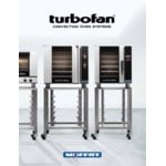 Moffat E27M3/2 Turbofan Double Deck Full Size Electric Convection Oven with Mechanical Controls and Stainless Steel Stand - 208V, 1 Phase, 8.4 kW Moffat E27M3/2 Turbofan Double Deck Full Size Electric Convection Oven with Mechanical Controls and Stainless Steel Stand - 208V, 1 Phase, 8.4 kW