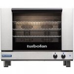 Moffat E23M3-P Turbofan Single Deck Half Size Electric Convection Oven with Mechanical Controls - 208V, 1 Phase, 2.7 kW