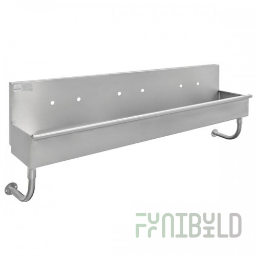 Advance Tabco 19-18-60 Multi-Station Hand Sink Three Faucet - 60