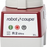 Robot Coupe R2N Combination Food Processor with 3 Qt. / 3 Liter Stainless Steel Bowl, Continuous Feed & 2 Discs - 1 hp