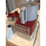 Robot Coupe R2N Combination Food Processor with 3 Qt. / 3 Liter Stainless Steel Bowl, Continuous Feed & 2 Discs - 1 hp