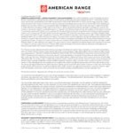 American Range AF-50/25 50 lb. / 25 lb. Liquid Propane Floor Fryer - 200,000 BTU