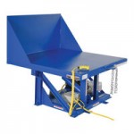 Vestil Efficiency Master Blue Tilt Table with 60 Vestil Efficiency Master Blue Tilt Table with 60