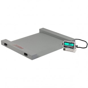 Cardinal Detecto RW-1000 1000 lb. Run-A-Weigh Receiving Scale - Powder Coated Steel Finish Cardinal Detecto RW-1000 1000 lb. Run-A-Weigh Receiving Scale - Powder Coated Steel Finish