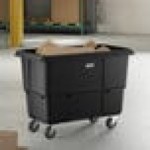Lavex 27 Cubic Foot Black Cube Truck (1200 lb. Capacity) Lavex 27 Cubic Foot Black Cube Truck (1200 lb. Capacity)