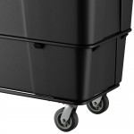 Lavex 27 Cubic Foot Black Cube Truck (1200 lb. Capacity) Lavex 27 Cubic Foot Black Cube Truck (1200 lb. Capacity)