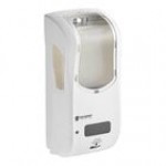 San Jamar SH970SS Summit Rely Silver Hybrid Automatic Hand Soap, Sanitizer, and Lotion Dispenser - 5 1/2 San Jamar SH970SS Summit Rely Silver Hybrid Automatic Hand Soap, Sanitizer, and Lotion Dispenser - 5 1/2