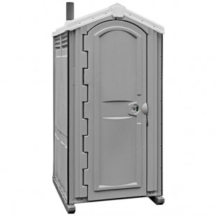 Satellite Global II 5252A Gray Portable Restroom - Assembled Satellite Global II 5252A Gray Portable Restroom - Assembled