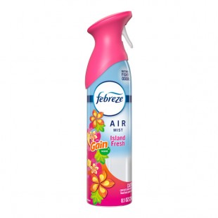 Febreze Air 99340 Gain Island Fresh Scented Air Freshener 8.1 oz. - 6/Case Febreze Air 99340 Gain Island Fresh Scented Air Freshener 8.1 oz. - 6/Case