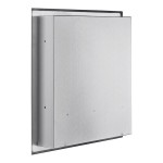 Lavex Stainless Steel C-Fold Recessed Paper Towel Dispenser Lavex Stainless Steel C-Fold Recessed Paper Towel Dispenser