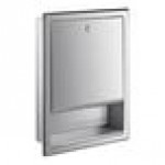 Lavex Stainless Steel C-Fold Recessed Paper Towel Dispenser Lavex Stainless Steel C-Fold Recessed Paper Towel Dispenser