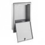 Lavex Stainless Steel C-Fold Recessed Paper Towel Dispenser Lavex Stainless Steel C-Fold Recessed Paper Towel Dispenser