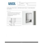 Lavex Stainless Steel C-Fold Recessed Paper Towel Dispenser Lavex Stainless Steel C-Fold Recessed Paper Towel Dispenser