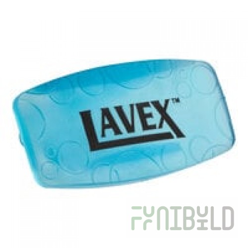 Lavex Ocean Scent Gel Toilet Bowl Clips - 10/Pack