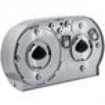 San Jamar R4070SS Summit Double Roll Jumbo Toilet Tissue Dispenser - Silver San Jamar R4070SS Summit Double Roll Jumbo Toilet Tissue Dispenser - Silver
