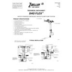 Zoeller 540-0005 Flex Water-Powered Emergency Backup Sump Pump System